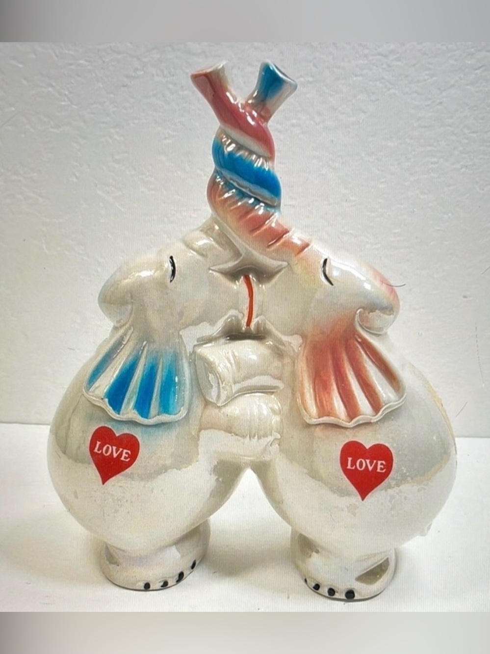 Vintage Whimsical Elephant Figurine